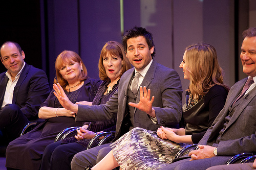 Downton Abbey cast and producers