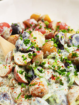 Yogurt Dill Potato Salad