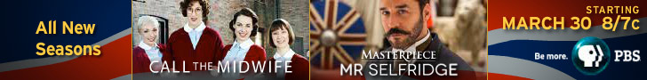 All new seasons of Call the Midwife and Mr Selfridge begin Sunday March 30