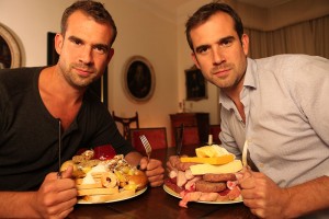 f314cdcb-0d12-454a-9aa6-a2c300af2377 Twin doctors Chris and Xand Van Tulleken go on special diets in "Sugar vs. Fat," premiering 7 p.m. Wednesday, May 6 on Wisconsin Public Television.