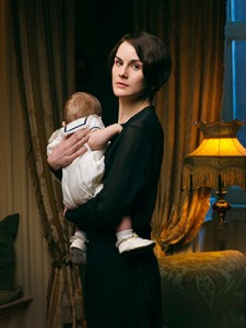 Lady Mary and Baby George