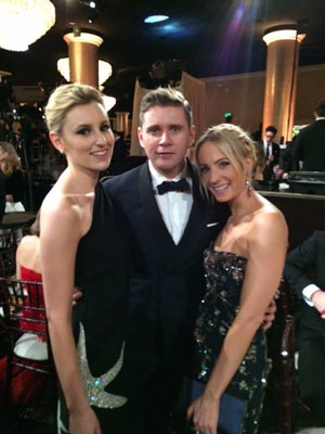 Downton Abbey's Laura Carmichael, Allen Leech and Golden Globe winner Joanne Froggatt