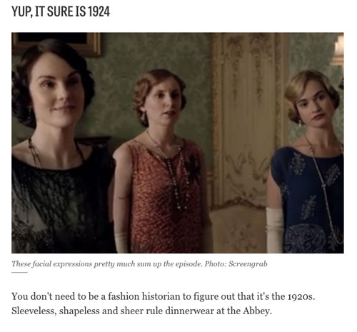 Fashionista recaps the styles in Season 5: Episode 1