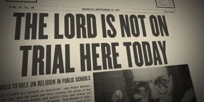 The Lord is Not on Trial Here Today