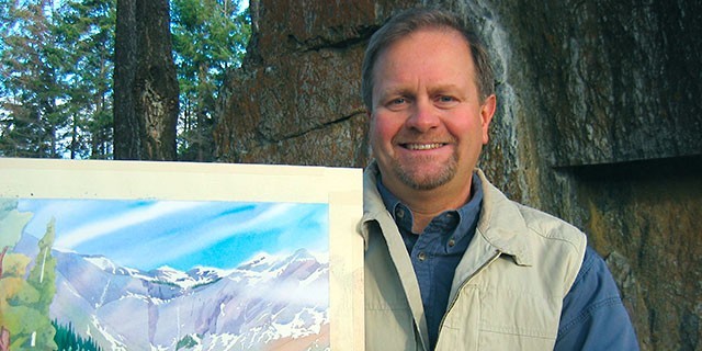Gary Spetz's Painting Wild Places! With Watercolors