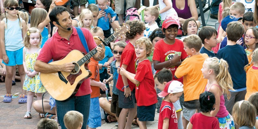 Wisconsin PBS Kids "Get Up & Go!" Day