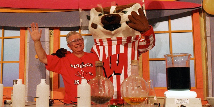 Once Upon a Christmas Cheery in the Lab of Shakhashiri