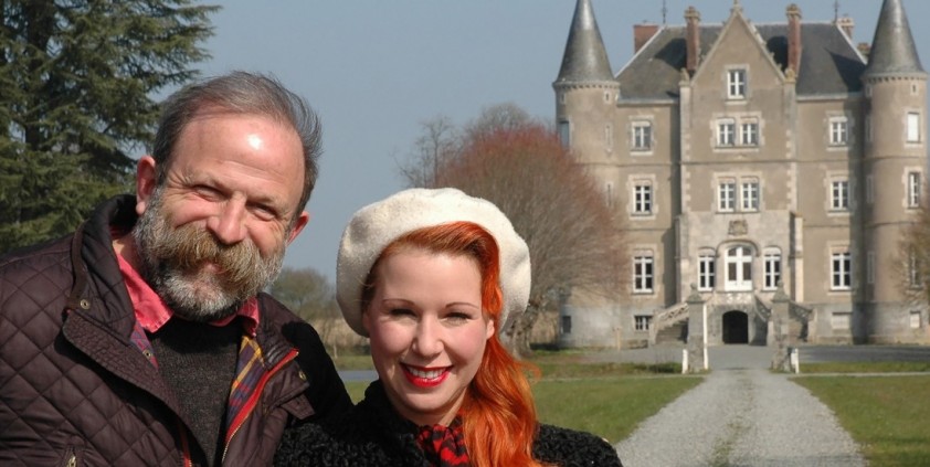 Moat, Pineapple Chandeliers and a Wedding